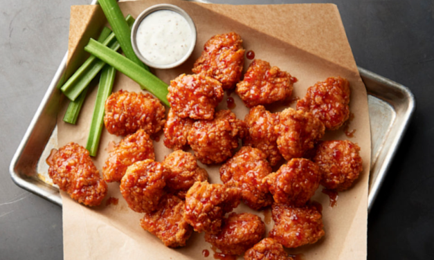 Feathers fly over so-called boneless wings